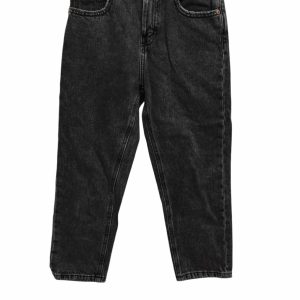 JEAN ANCHO NEGRO ZARA T 10