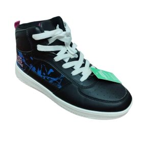CHAMPIONES BOTA CUERINA NEGRO AZUL FUCSIA NARUTO PRIMARK T 38