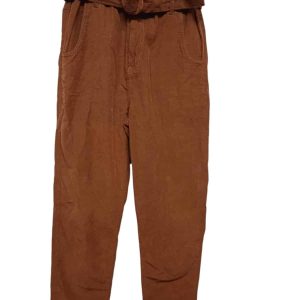 PANTALON PANA MARRON C CINTO MARFINNO T P