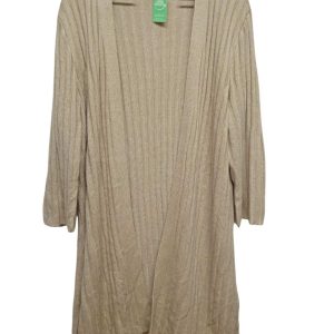 SACO LARGO LANA BEIGE DORADO TAJOS PAPRIKA T L APROX