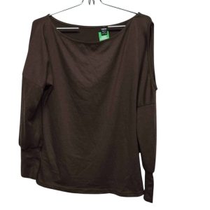 BUZO LANILLA MARRON BOTONES EN MANGAS SHEIN T S