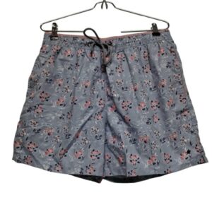 SHORT DE BAÑO BROOKSFIELD T L LILA BCO ROSA FLOREADO