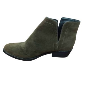 BOTINES NOBUK MARRON ANNA LUZ T 36-34 BR