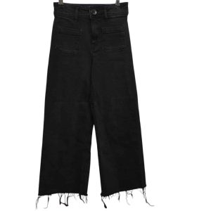 JEAN ANCHO FLECOS ZARA T10 BOLSILLO DELANTEROS