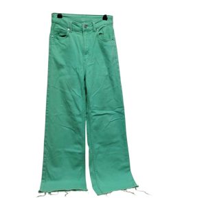 JEAN VERDE CLARO ALTO DIVIDED H&M T34/S