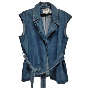CHAQUETA CHALECO JEAN ZARA T S