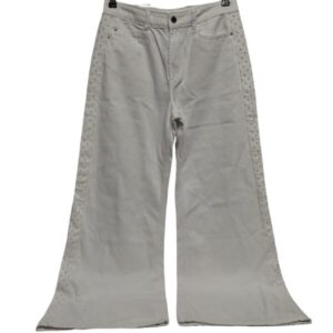 PANTALON TELA MARTINA DI TRENTO T 38 BLANCO NUEVO C ETIQ MANCHITA