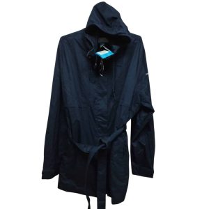CAMPERA FINA AZUL TIPO LLUVIA/VIENTO COLUMBIA T 2XL