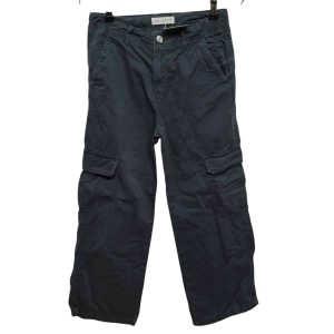 PANTALON GABARDINA CARGO AZUL ZARA T 11-12 DEC