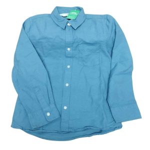 CAMISA CELESTE TIPO JEAN H&M T 6-7