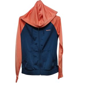 CAMPERA DEPORTIVA AZUL NARANJA REEBOK T S- MCH