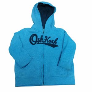 CAMPERA ALG CELESTE AZUL C FELPA OSHKOSH T 18M