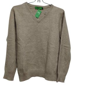 BUZO LANA ESC EN V BEIGE HARRINGTON T M