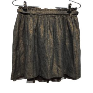 POLLERA DORADO MARRON GAP T12