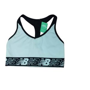 TOP DEPORTIVO BCO NEGRO NEW BALANCE T XS AP DET COSTADO