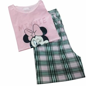 PIJAMA PANTALON BUZO ROSADO MINNIE T M