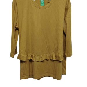 REMERA ALG RAYADO MOSTAZA VOLADO MATERNAL SERENA MIA T L AP