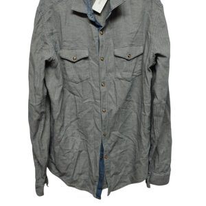 CAMISA AZUL BLANCA TORNASOLADA ZARA MAN TL