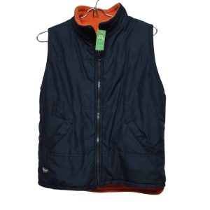 CHALECO AZUL FORRO POLAR NARANJA CARPA T 14
