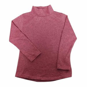 POLERA LANILLA ROJO JASPEADO T8 FR