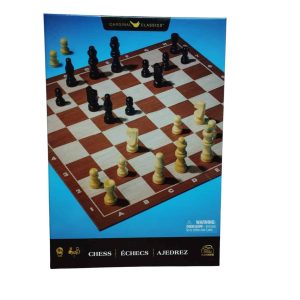 AJEDREZ MADERA BLACK&GOLD