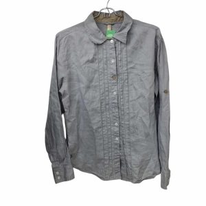 CAMISA LINO CELESTE TABLITAS RKF T L