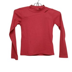POLERA MORLEY ROSADA ABIERTA FUZARKA T7/8