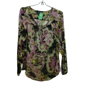 BLUSA GASA BEIGE ROSADO NEGRO PIOLAS LIMITE T S