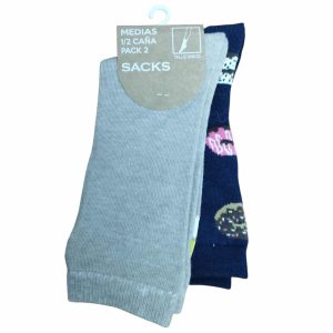 PACK MEDIAS 1/2 CAÑA X 2 SACKS T UNICO