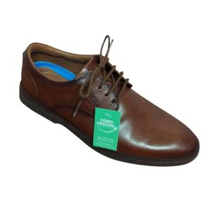 ZAPATO MARRON CON CORDONES CLARKS T 42