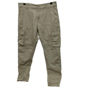 PANTALON GABARDINA CARGO BEIGE PUÑO ONLY & SONS T 32- M APROX