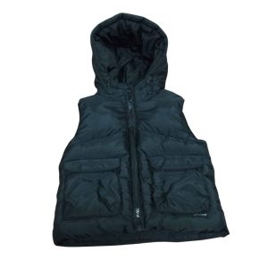 CHALECO INFLADO NEGRO ZARA T 12-18 M