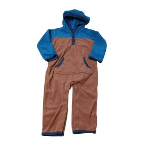 PIJAMA ENTERO AZUL MARRON SIN PIE CARTERS 24 M