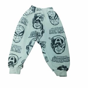 PANTALON ALG CREMITA PUÑOS SUPER HEROES ZARA T 2-3