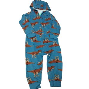 PIJAMA ENTERO ALG AZUL DINOSAURIOS MARRONES CARTERS 24 M