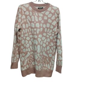 BUZO LANA ROSADO PRINT BLANCO PLATEADO BELLMUR T XL FR