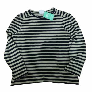 REMERA RAY BEIGE NEGRO PINZAS ZARA T7 GT