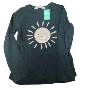REMERA GRIS SOL H&M T6/8 GAST