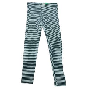 CALZA MORLEY BLANCA RAYAS NEGRAS CORAZON ROSADO H&M T6/7