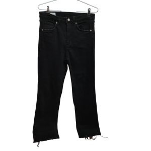 JEAN NEGRO DESFLECADO ZARA T 38
