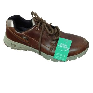 ZAPATO CUERO MARRON  CAT T 37.5 DET PTA RASP
