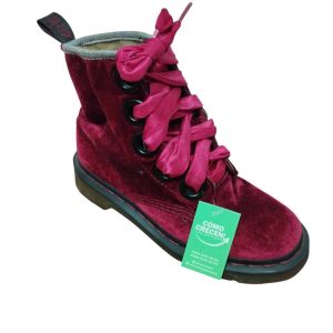 BORCEGOS PLUSH FUXIA DR MARTENS T36 CHAPITA RASP
