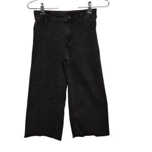 JEAN ANCHO NEGRO ZARA T7