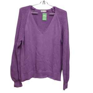 BUZO LANA VIOLETA ESC EN V LOLITA T M