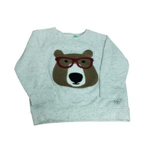 BUZO ALG GRIS PINTITAS OSO LENTES POIM T2 FRIZ