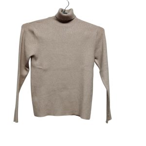 POLERA HILO ROSADA BRILLOS DORADOS ZARA T 9