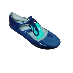 CHATITAS AZULES TIPO CHAROL CORDON ZARA T35