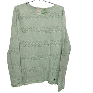 BUZO HILO VERDE DISEÑO CALADO LEGACY T XL