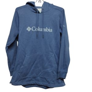 BUZO CON CAPUCHA CELESTE COLUMBIA TL