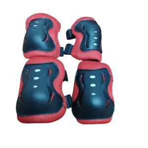 PROTECCIONES RODILLERAS Y CODERAS ROJO NEGRO